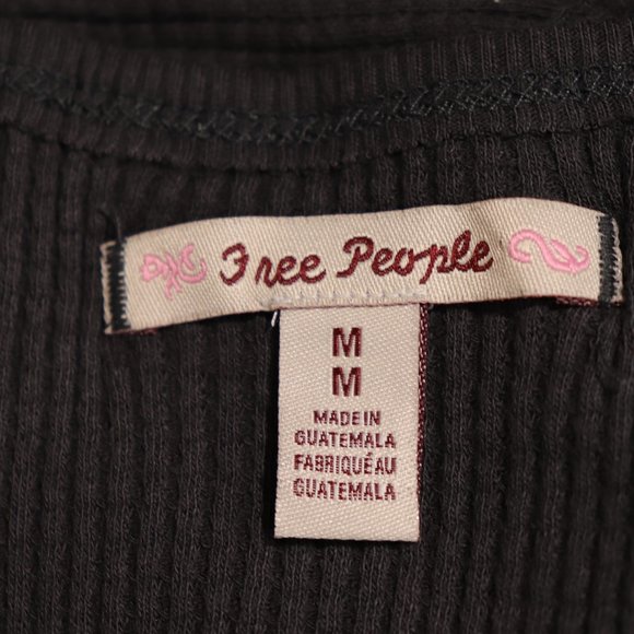 NWT Free People X ASOS Santa Clara Thermal in Black - Picture 14 of 15